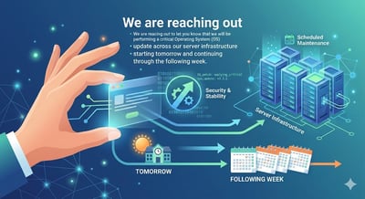 Service Update: Scheduled System Maintenance